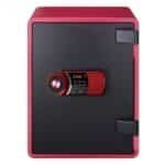 EAGLESAFE YESM-031D FIRE RESISTANT SAFE, RED, 1 EL