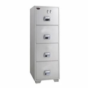 Eaglesafe Fire Resistant Filing Cabinet, SF680-4TKK , 4 Drawers