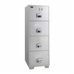 Eaglesafe Fire Resistant Filing Cabinet, SF680-4EKX , 4 Drawers, Digital With Key Lock