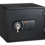 EAGLESAFE YESM-020K FIRE RESISTANT SAFE, BLACK, KL+EL