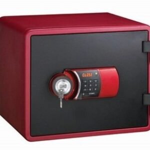 EAGLESAFE YESM-020K FIRE RESISTANT SAFE, RED, KL+EL