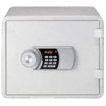 EAGLESAFE YESM-015K FIRE RESISTANT SAFE, WHITE, KL+EL