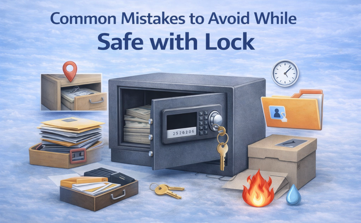 Safe with Lock common mistakes