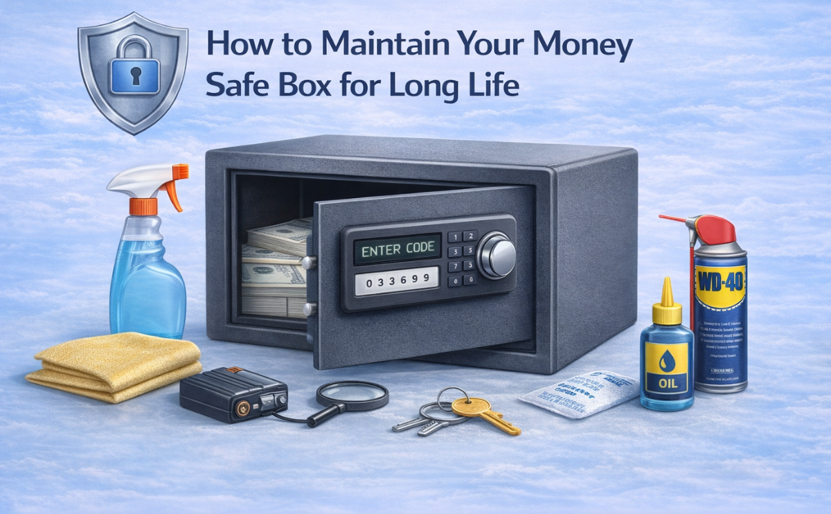 Money Safe Box for Long Life