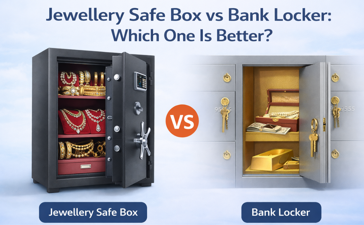 Jewellery Safe Box vs Bank Locker: Which One Is Better?