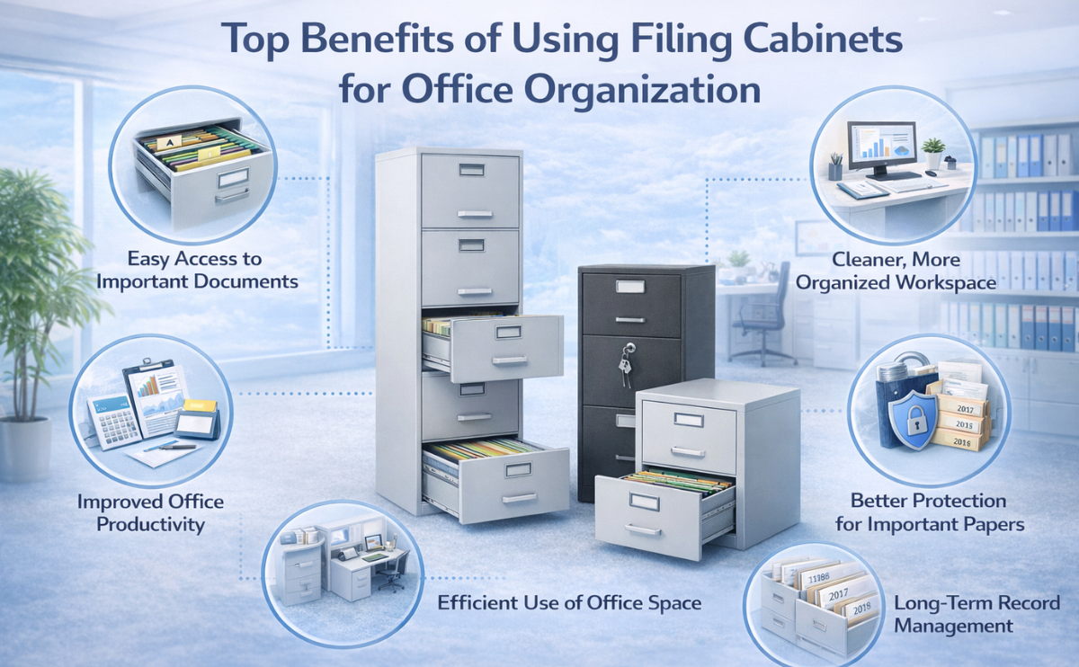 Filing Cabinets for Office Organization