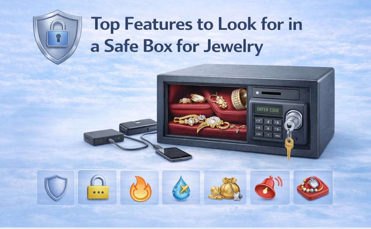 Safe Box for Jewelry