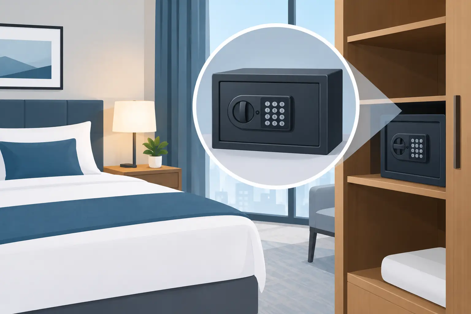 How to Choose a Hotel Safe for Guest Rooms