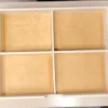 4-compartment gold velvet drawer – Champagne Beige jewellery safe drawer design | Jewelry safe Dubai