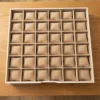 Champagne Gold Jewellery Safe – Watch pillow tray – 36 slots Drawer Design Watch pillow tray – 36 slots in champagne beige velvet – Champagne Gold jewellery safe drawer design | Jewelry safe Abu Dhabi & Dubai