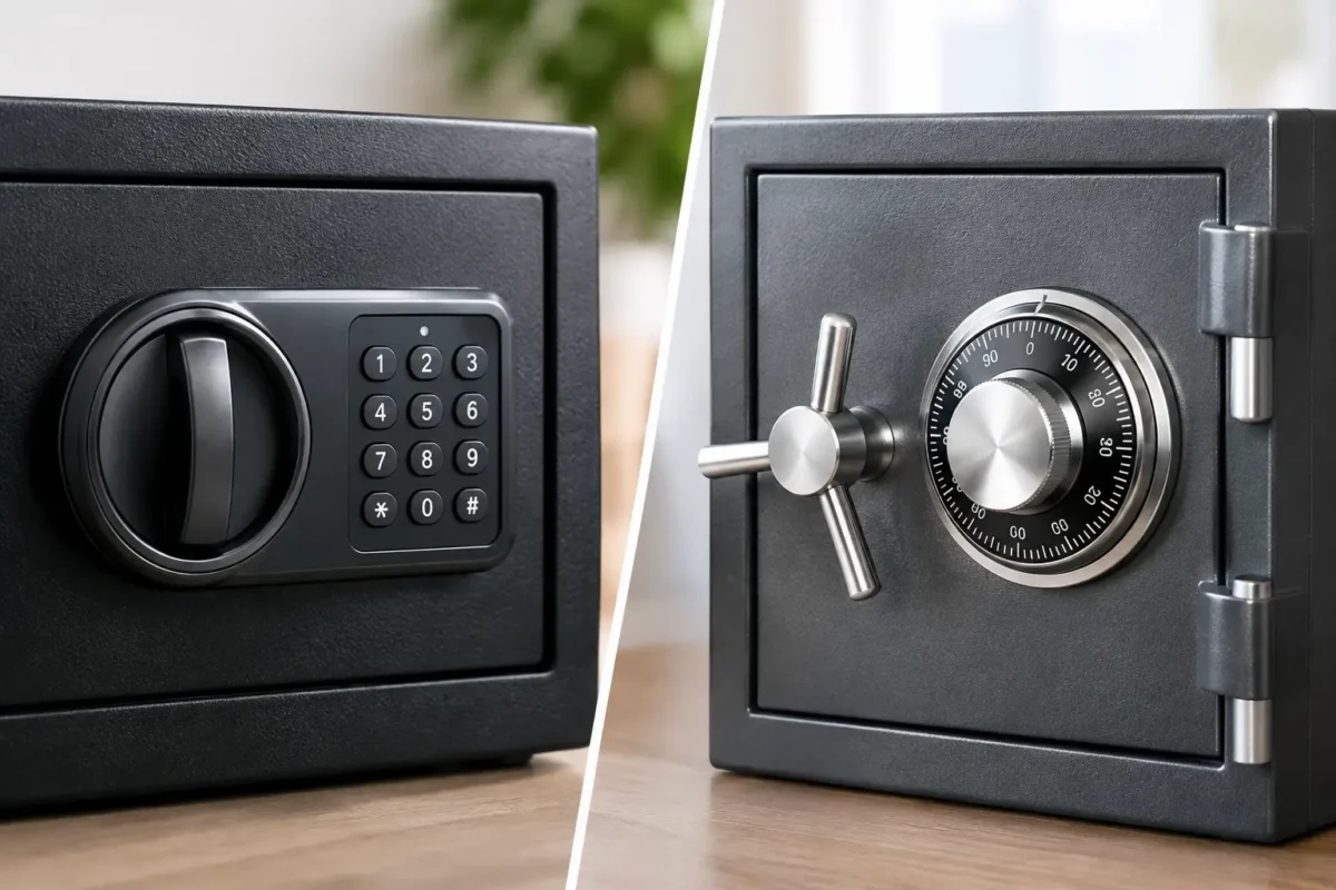 Electronic vs Mechanical Safe Locks: Which Fits?