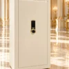 Ivory & Orange luxury jewellery safe with 10 leather drawers – view 4 – Safe World UAE Abu Dhabi