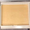 Open gold velvet tray drawer – Champagne Beige jewellery safe | Luxury jewellery safe UAE