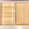 Bracelet strap holders and 35 ring slots drawer in gold velvet – Champagne Beige jewellery safe | Jewelry safe Abu Dhabi